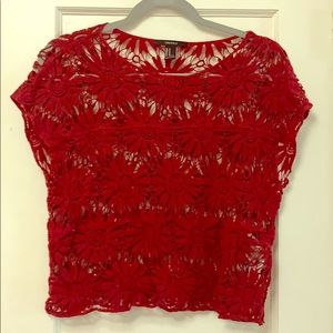 Forever 21 crotchet top!!!